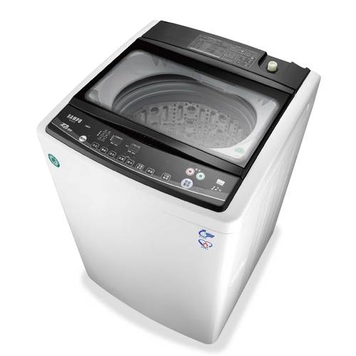【 限雙北寄送】 SAMPO聲寶 12公斤變頻微電腦洗衣機(ES-HD12B-W1)示意圖